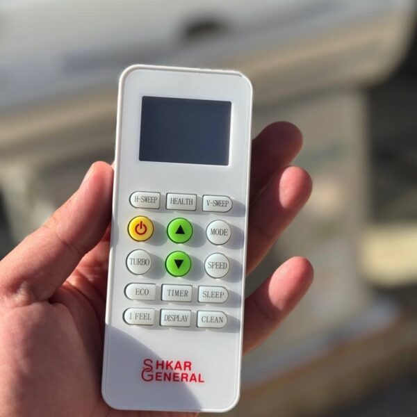 کنترل کولر گازی جنرال شکار طرح لبخند 30000
