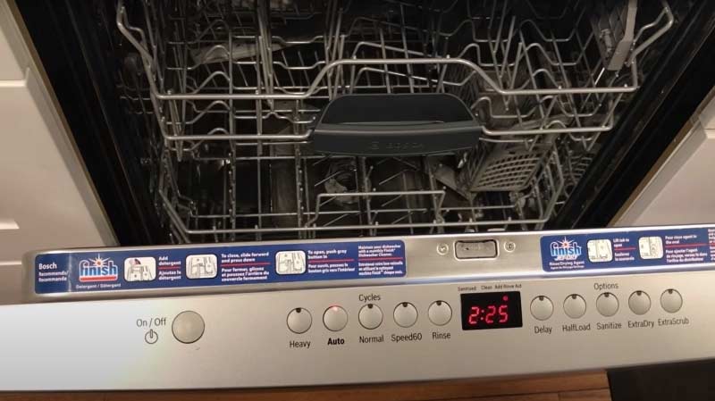 پنل تنظیمات ظرفشویی بوش سری 6 در راضی کالا